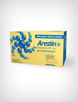 Arestin antibiotic therapy pack